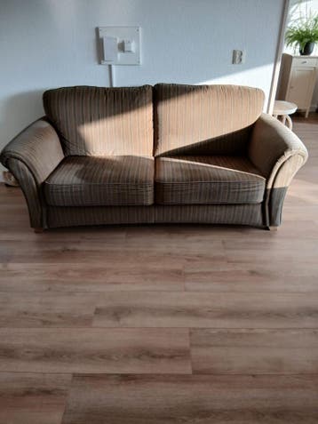 Comfortabele retro tweezitsbank  KIJKEN!!!