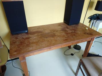 Gratis Houten Tafel | 4 hoog