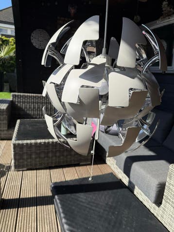 hanglamp met verstelbare lamellen