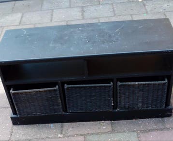 GRATIS,kastje, potten, kandelaars, tafeltje8