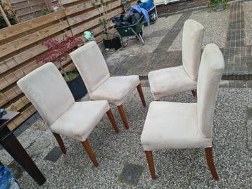 Gratis beige IKEA Henriksdal stoelen
