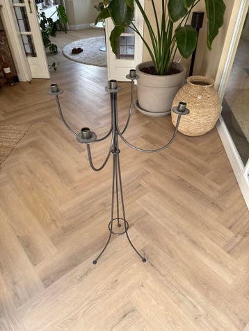 Elegante 5-armige kandelaar - Metaal