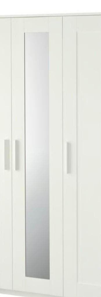 Brimnes kastdeur met spiegel