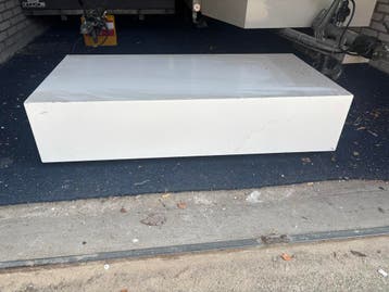 Gratus Witte hoogglans salontafel