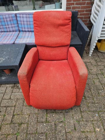 Oranje fauteuil