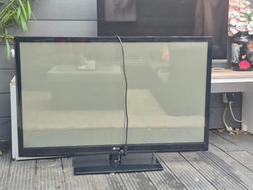 Gratis Lg plasma tv groot scherm - beeld iets lichter