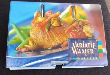 Recepten boekjes en schilderijtje.