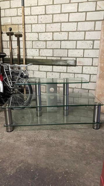 Gratis glazen tv meubel