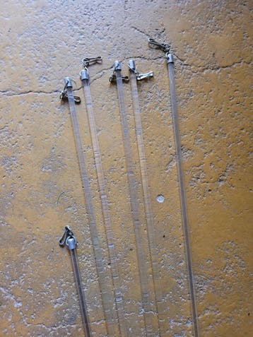 Gratis gordijnstok trekstang