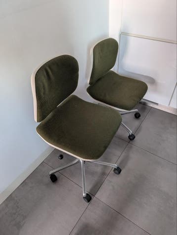 3x Vintage Girsberger EuroChair - gratis af te halen