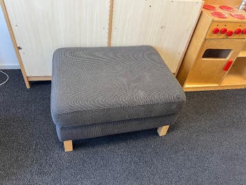 Poefjes Ikea 2 stuks donkerbruin