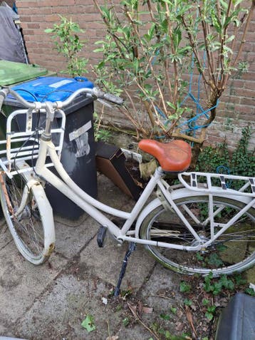 Dames fiets Diva OPKNAPPER!