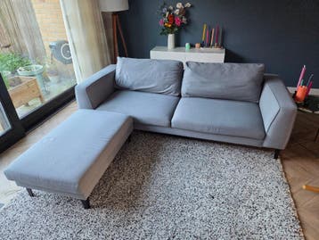 Bankstel 2.5 zits 232x99 inclusief hocker