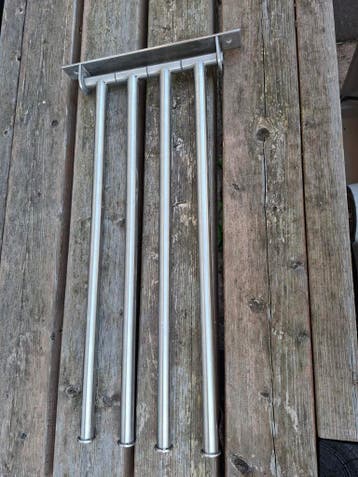 Gratis Handdoekenrek voor aan de muur