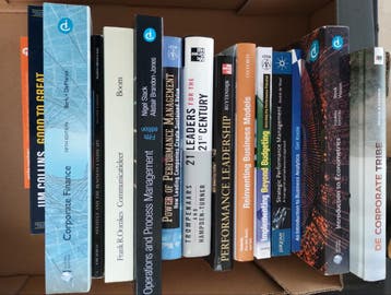 Boekenpakket: Leiderschap, Management, Economie (15 stuks)
