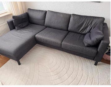 IKEA Karlstad drie-zits bank + fauteuil + hocker