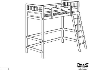 IKEA Hemnes Hoogslaper - Massief Hout