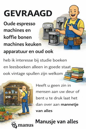Koffiezetapparaat maken of u wilt er vanaf