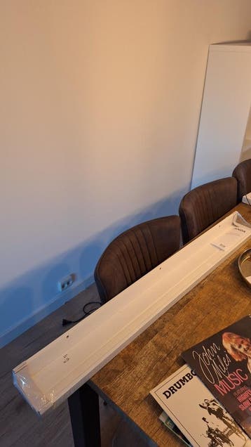 Fotoplank mosslanda 115 cm wit