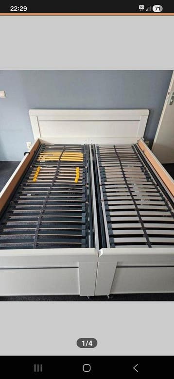 Mooi verstelbaar bed (moet uiterlijk donderdag weg)