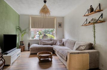 GRATIS - Hoekbank Croco velvet – ca. 300 cm – luxe & comfort