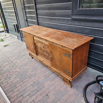 Houten dressoir - 171x50x81 cm