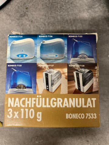 Boneco 7533 Navulgranulaat voor Luchtbevochtiger (3x110g)
