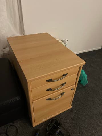 Ladekastje met 3 laden