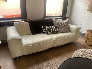 2 Montel leren banken