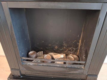 Open haard, gratis!!