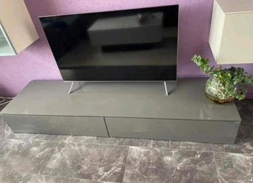 Grijze TV meubel 2 meter breed - Gratis afhalen