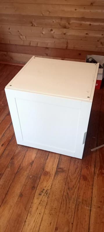 IKEA SANNIDAL Kastje/Opbergmeubel - Wit