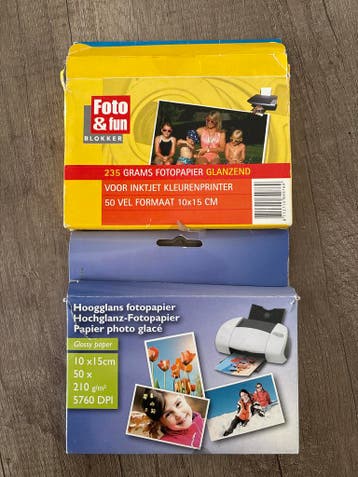 Fotopapier glanzend 10x15cm