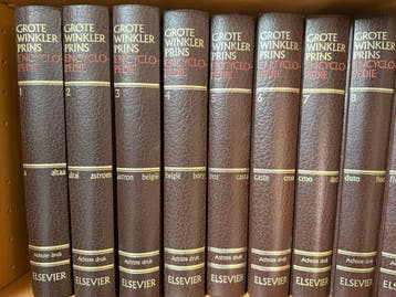 Gratis ophalen 25-delige Winkler Prins encyclopedie 8e druk