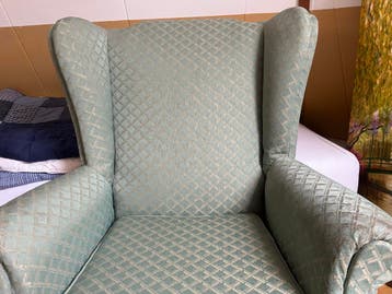 Comfortabele Oorstoel - Lichtgroen