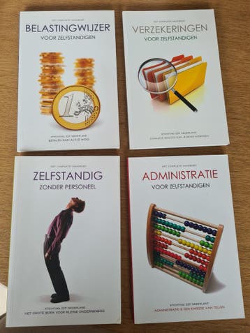 Handboeken voor zelfstandigen (4 stuks)