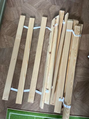 Oprolbare lattenbodem