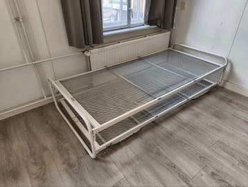 Uitschuifbaar bed 90/180x200cm inclusief matras (gratis)