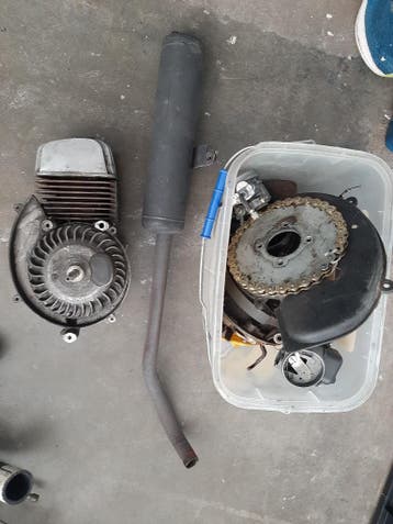 Onderdelen Vespa snorfiets