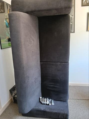 Prima zittende liggende bank, 2.5 zits.Gratis af te halen