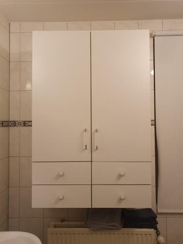 Badkamerkastje  / Badmeubel 120 x 78 x 32 Gratis