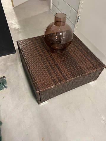 Loungetafel met vaas - VidaXL