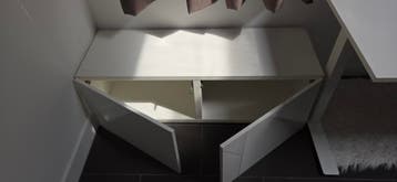 Gratis witte tv kast