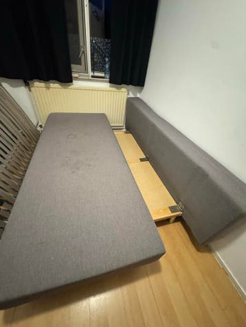 Slaapbank grijs