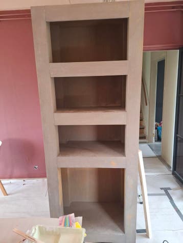 Gratis grote massief beukenhouten kast