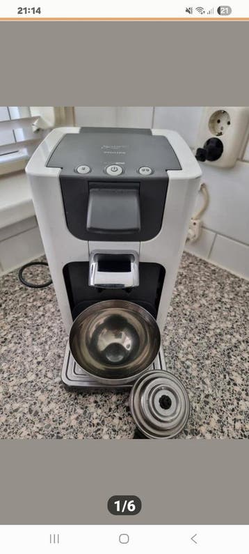 Philips Senseo koffiezetapparaat - Wit/Grijs