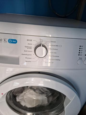 Gratis Zanussi wasmachine - werkt perfect, met verfspetters