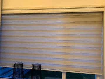 2x Rolgordijn breedte 234 cm -licht grijs