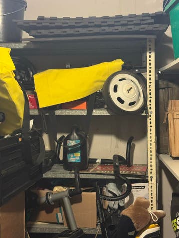 Stevige stalen open opslagkast voor garage/berging