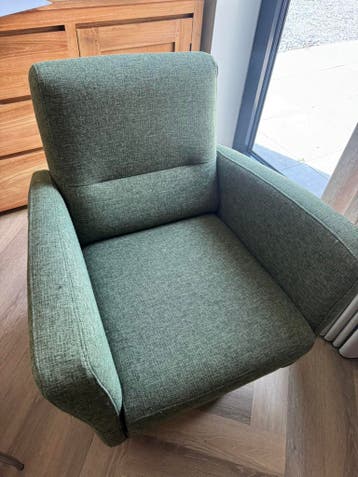 Groene fauteuil - gratis op te halen